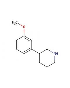 Astatech 3-(3-METHOXYPHENYL)-PIPERIDINE, 97.00% Purity, 0.25G